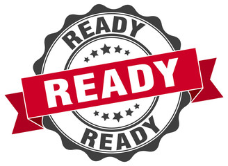 ready stamp. sign. seal