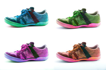 vieilles baskets hommes 