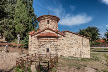 Historical Greek Orthodox monastery of Zvernex near Vlore in Albania