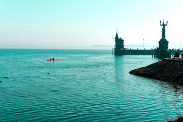 Hafen in Konstanz - Bodensee - Deutschland