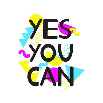 Yes You Can Poster