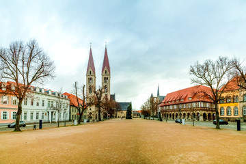 Obraz premium Dom, Halberstadt, Deutschland 