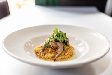 Quail and Grits