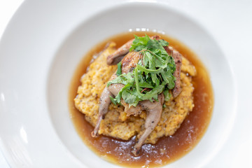 Quail and Grits