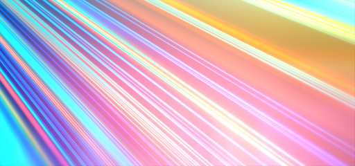 Geometric background. Moving energy. Retro neon colors. Colorful backdrop. Neon lights. Orange and Blue.