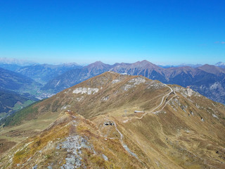 Fototapeta na wymiar View to the stubnerkogel in austria