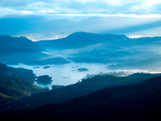 Obraz premium Sunrise in Sri Lanka