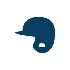 Baseball helmet icon