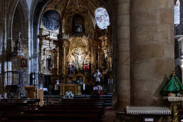 ancient church in the north of spain