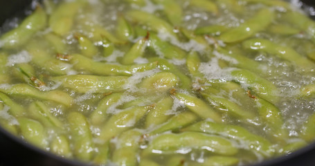 Cook with edamame