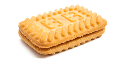 sandwich cookie isolated