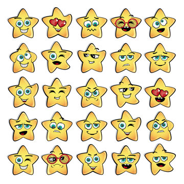 Emoticon Stars