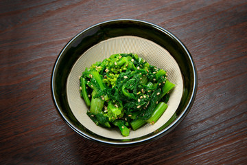 菜の花の辛子和え