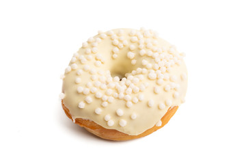 donuts in glaze isolated