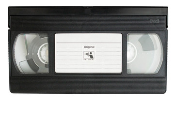 VHS film Cassette