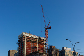 Building construction in New York