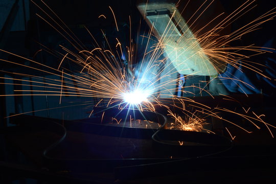 metal, iron, equipment, industry, factory, steel, work, tool, worker, manufacturing, safety, construction, manufacture, man, industrial, spark, welding, manual, fire, grinder, machine, heat, workshop,