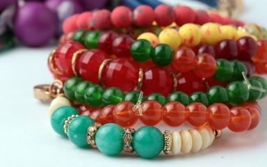 various beads and jewelry (life style) 