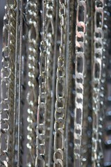 beads and colorful necklaces