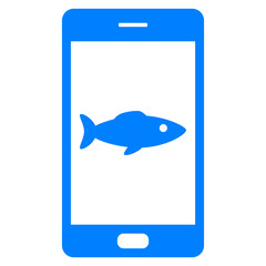 Fisch und Smartphone