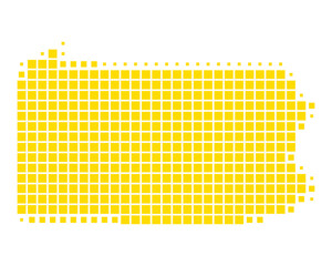 Karte von Pennsylvania