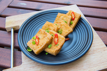 Fried Tofu, Fried Tokwa, Piritong Tokwa
