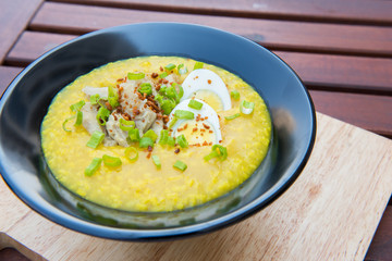 Congee,  Arroz caldo