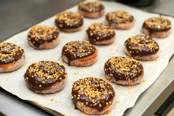 buñuelos de chocolate