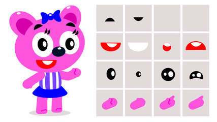 Gummy Bear Pink for animation