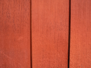 Fototapeta premium close view of red wooden shingles