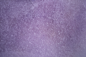 Purple Violet Colored ice texture macro shot