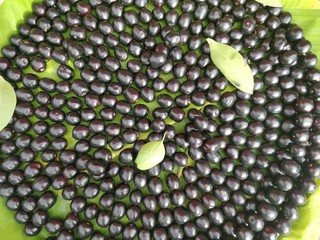 Closeup of Jamun Berry