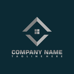 Real Estate Square Architecture Logo