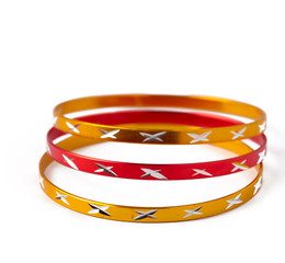 white rear fonda colored rings 