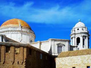 Cathedral of Cadiz. Andalusia. Spain. Europe