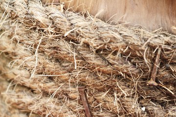 Rope background is beautiful at vintage style