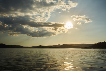 Sonnenuntergang in Norwegen
