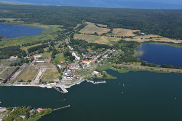 Insel Usedom, Peenemünde mit Hafen