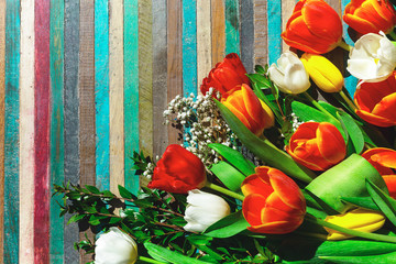bouquet di tulipani
