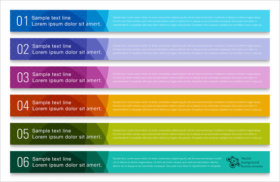 Web Banner and Label Design, Vector Graphics	