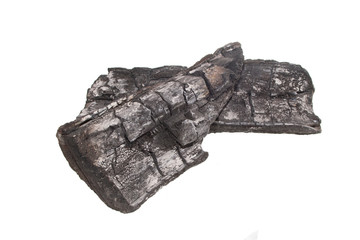 coal isolated on white background