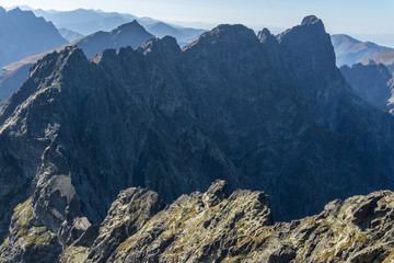 Mieguszowiecki Summits majestic great peaks of the High Tatra mountains.
