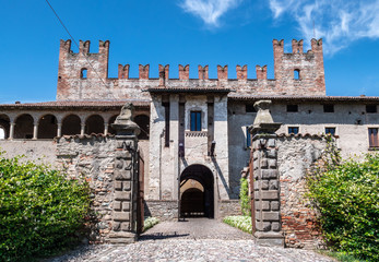 Malpaga castle of twelfth century