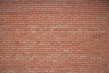 red brick wall