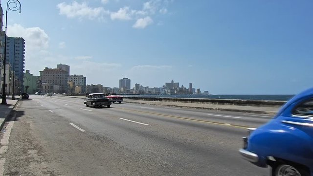 malec&oacute;n, havana, cars