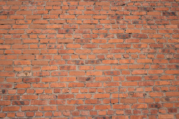 Naklejka premium red brick wall