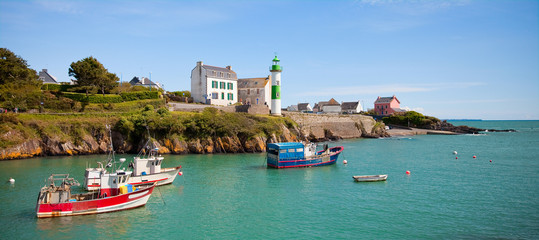 Doëlan, petit port de Bretagne en Finistère sud
