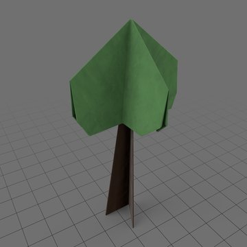 Origami tree