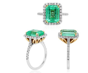 jewelry diamonds with and gemstone emerald ruby and Sapphire ring earrings