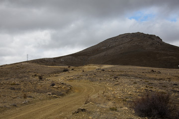 desert road path